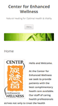 Mobile Screenshot of centerforenhancedwellness.com